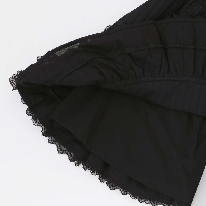 Lace Tiered Skirt,Off white, medium image number 7