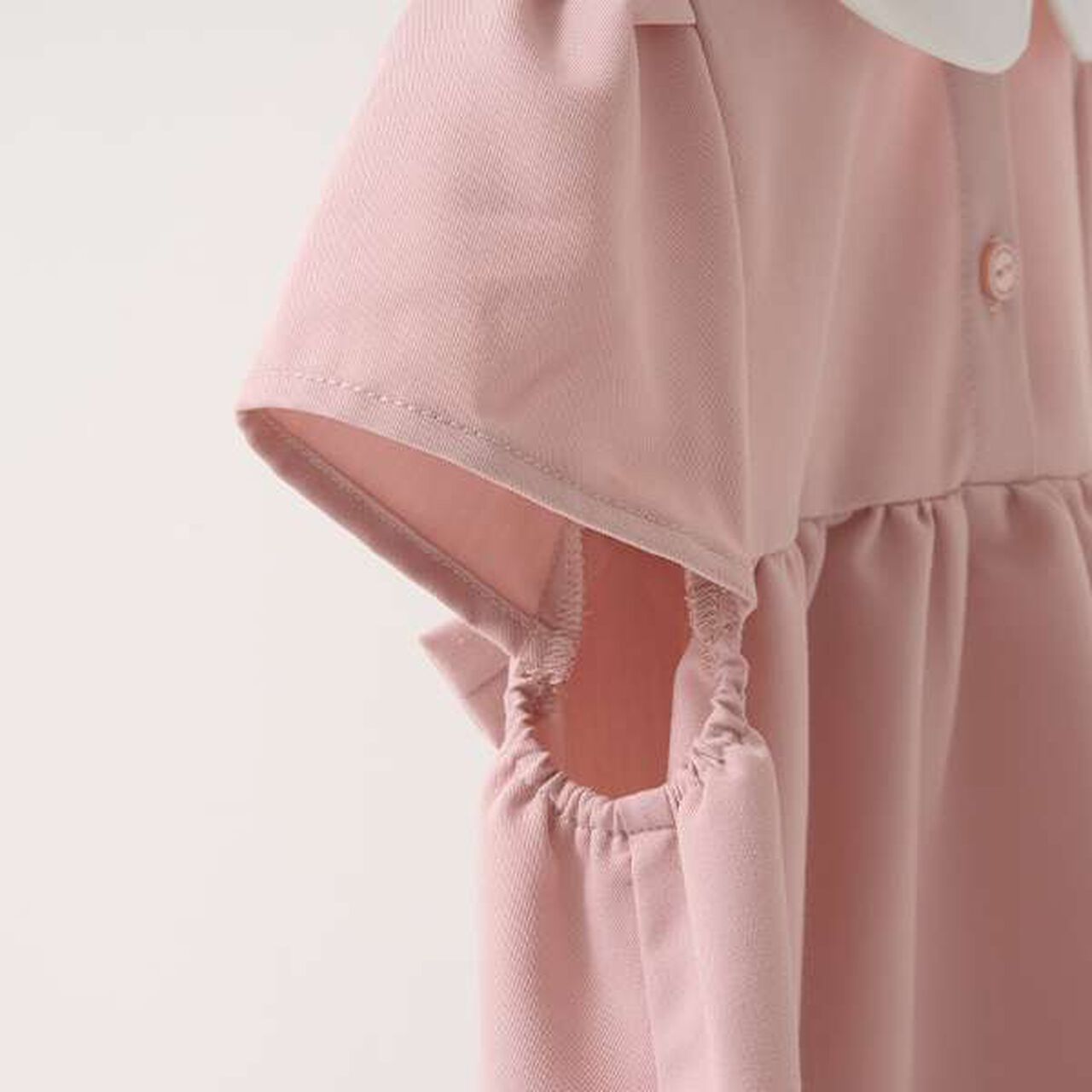 [Occasion-Ready] Round Collar One-Piece Dress with Ribbon,Mint, large image number 17