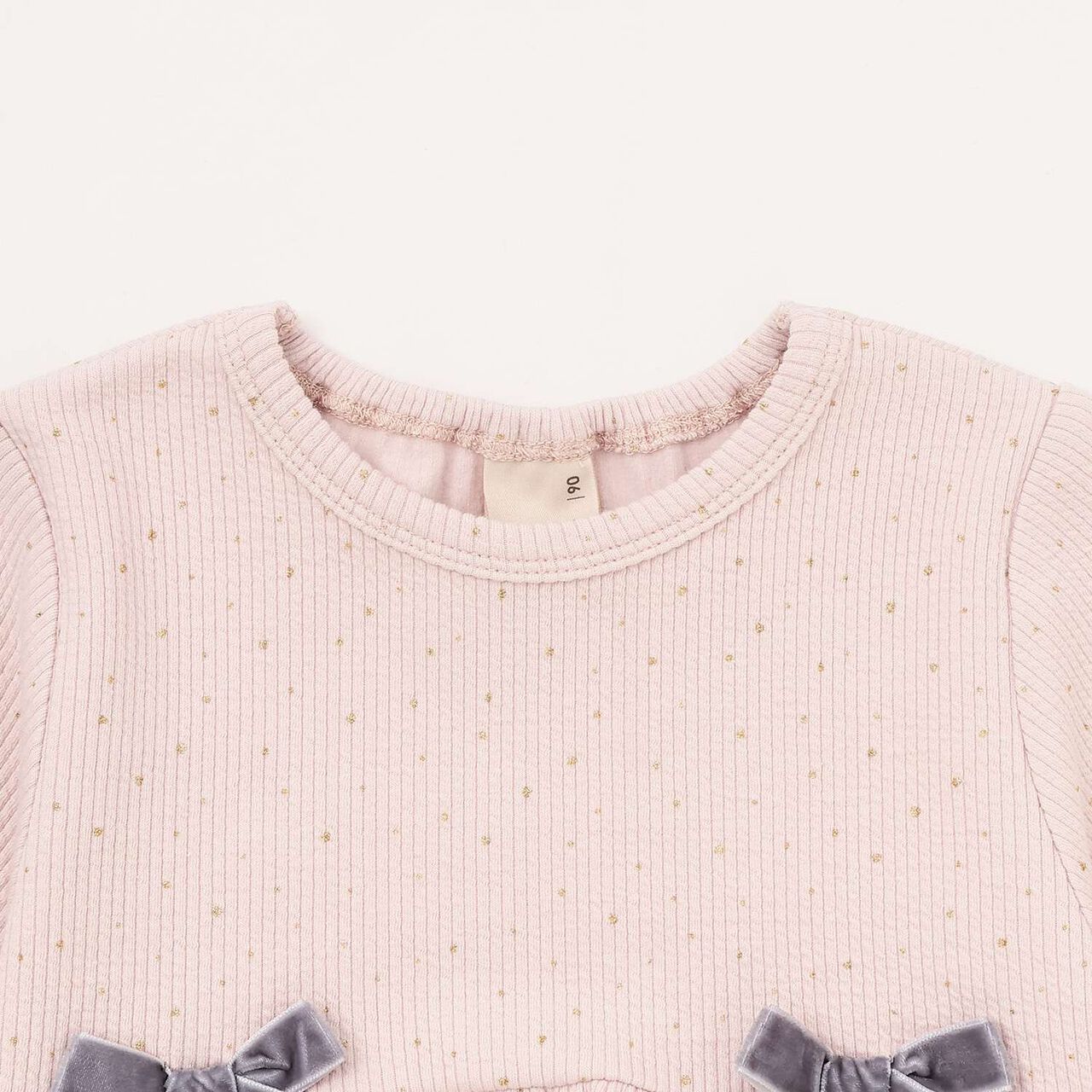 Wool Lined Cut Ribbon Tunic,Pink, large image number 12