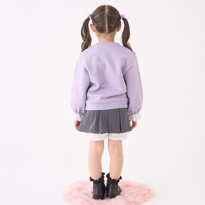 [Lycee Mine Ballet Series] Pleated Skirt (Inner Shorts Included),Charcoal gray, medium image number 34