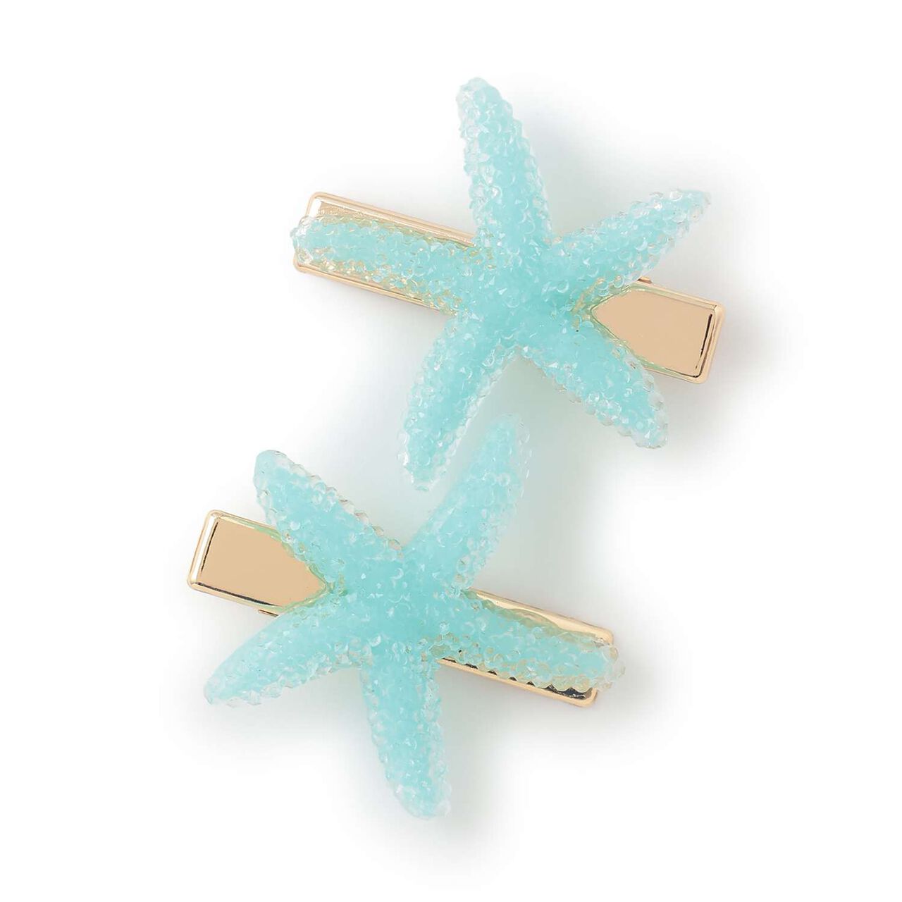 Starfish Hair Clip 2-Pack,Mint, large image number 0