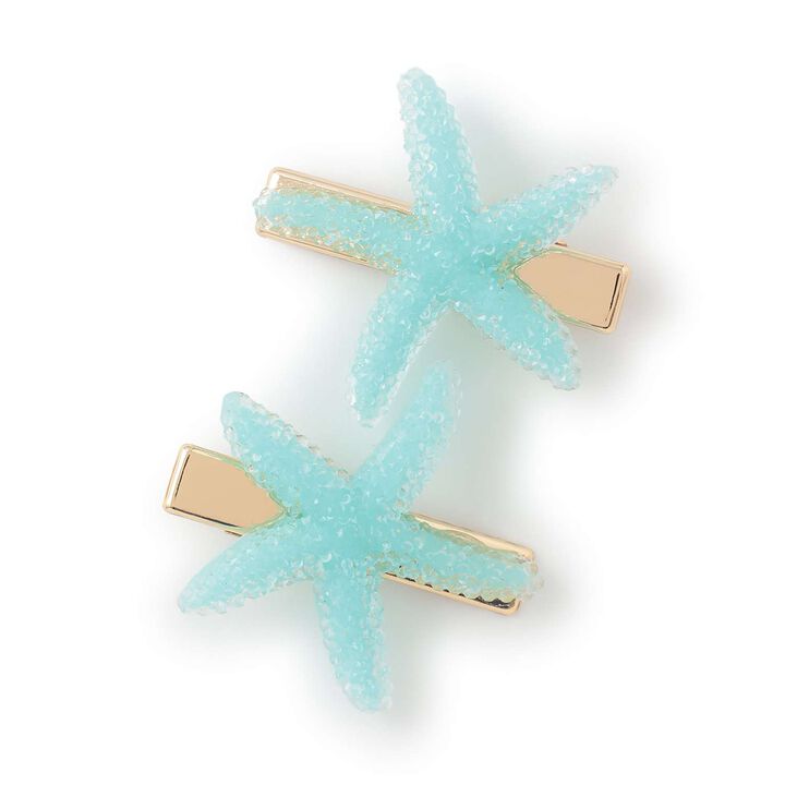 Starfish Hair Clip 2-Pack,, medium