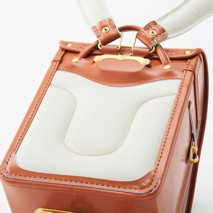 [Web Exclusive] School Backpack [Stripe Pattern],Camel, medium image number 3