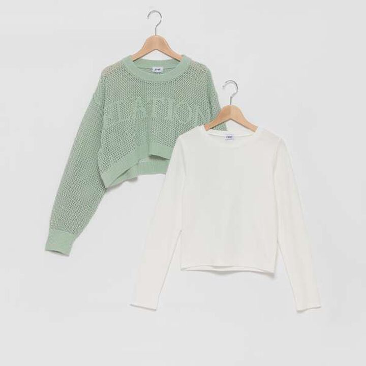 LTXC - Mesh Knit with Inner Layer,Black, medium image number 12