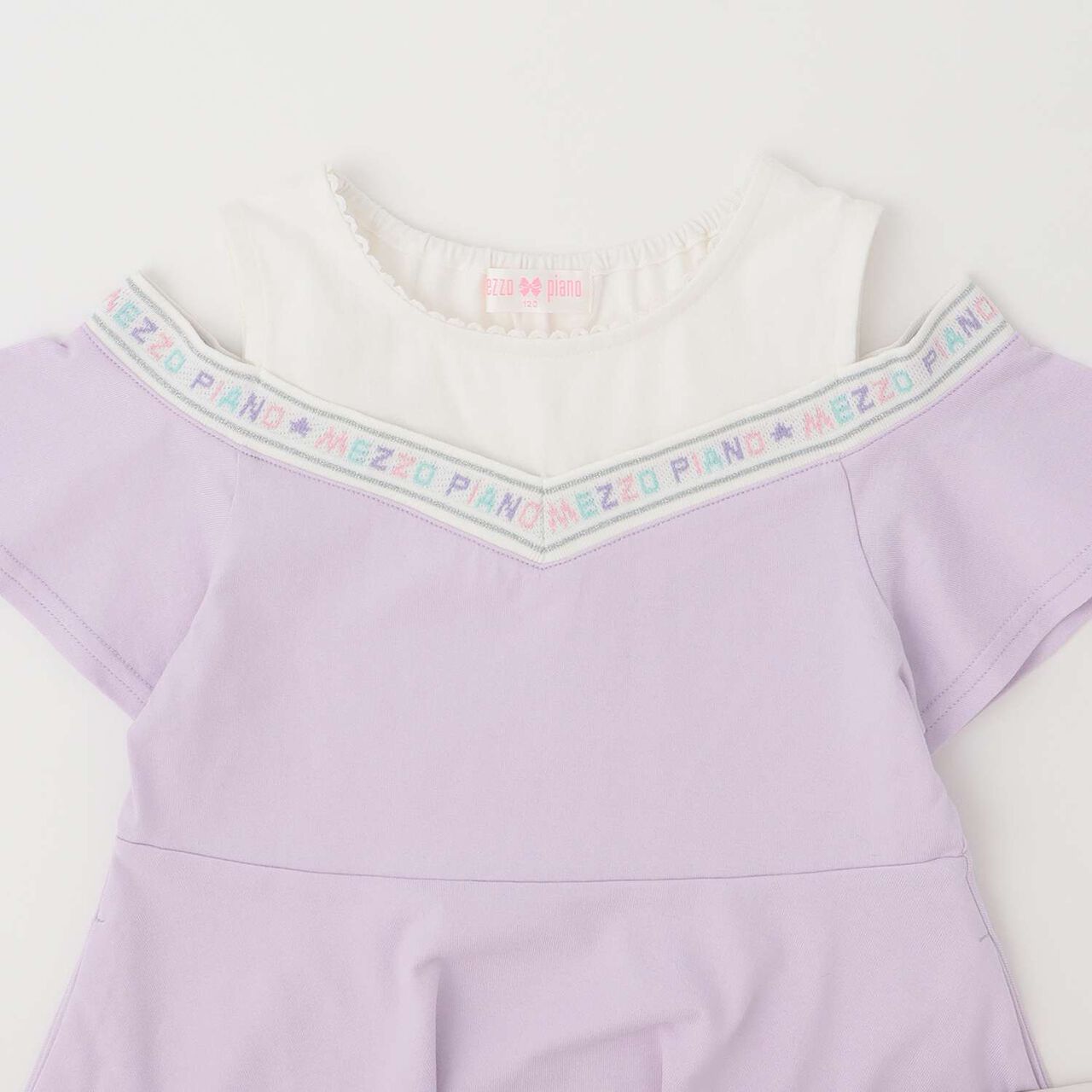 [Restock] Logo Line Cut One-Piece Dress,Mint, large image number 2