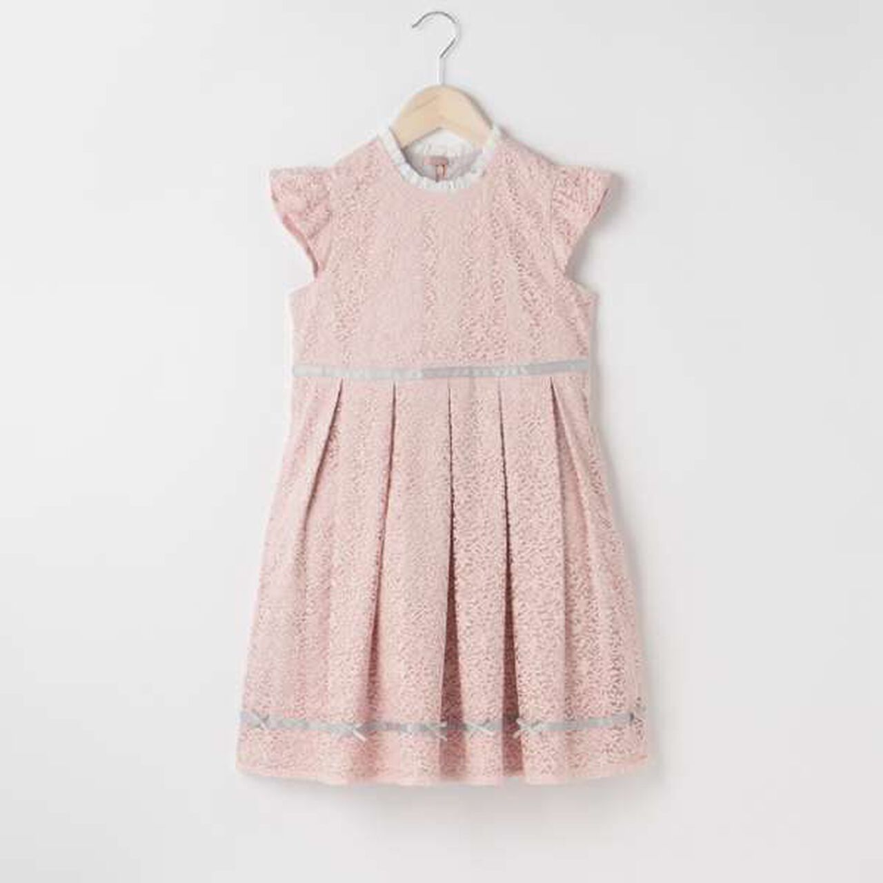 [Kids] Lace Dress,Pink, large image number 13
