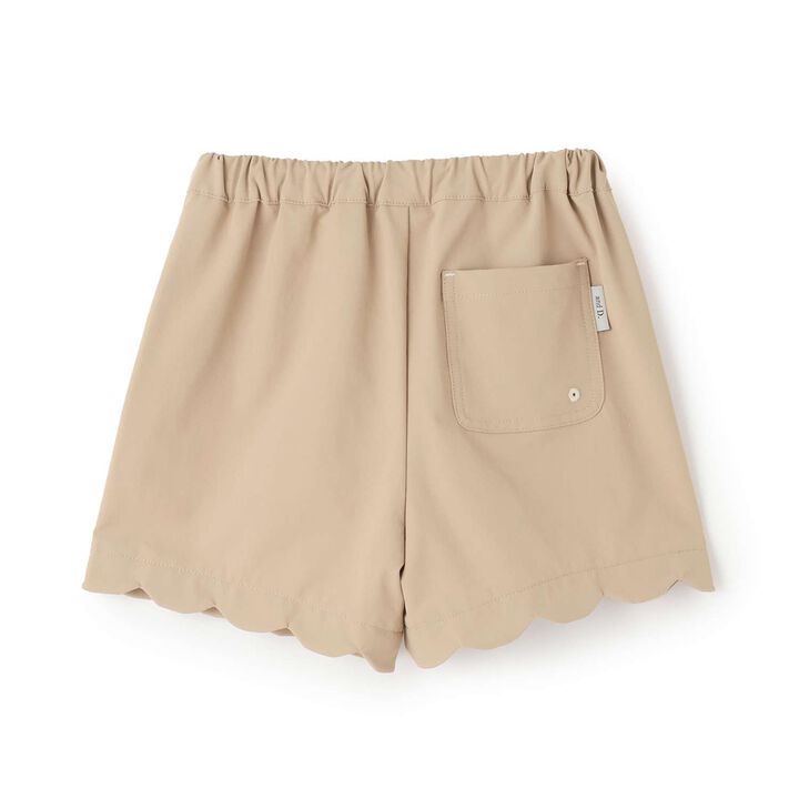 [Land and Water Use] Scallop Trim Shorts,Beige, medium image number 9