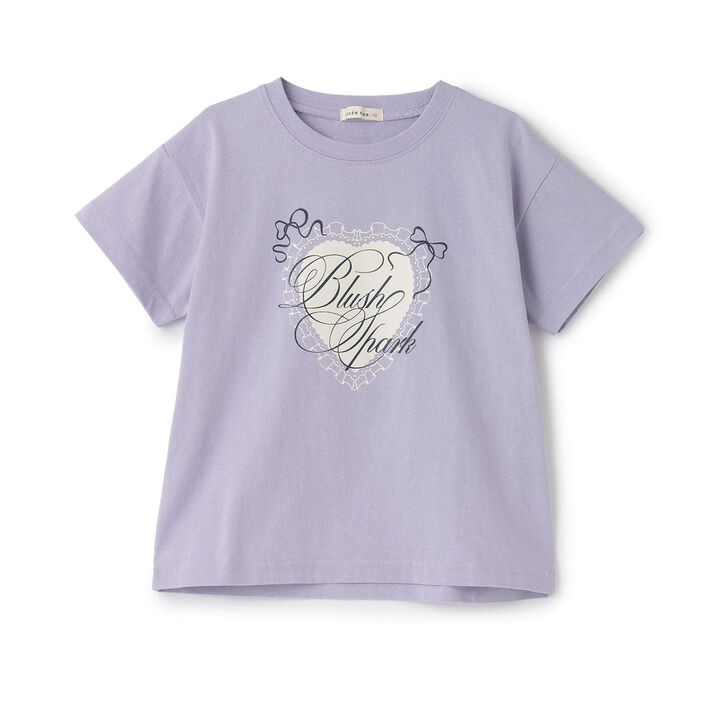 [100% Cotton] Sherbet T-Shirt [UV Cool Touch & Shape-Retaining] Assorted 7 Patterns T-Shirt [Kids Girls],Pearl white, medium image number 6