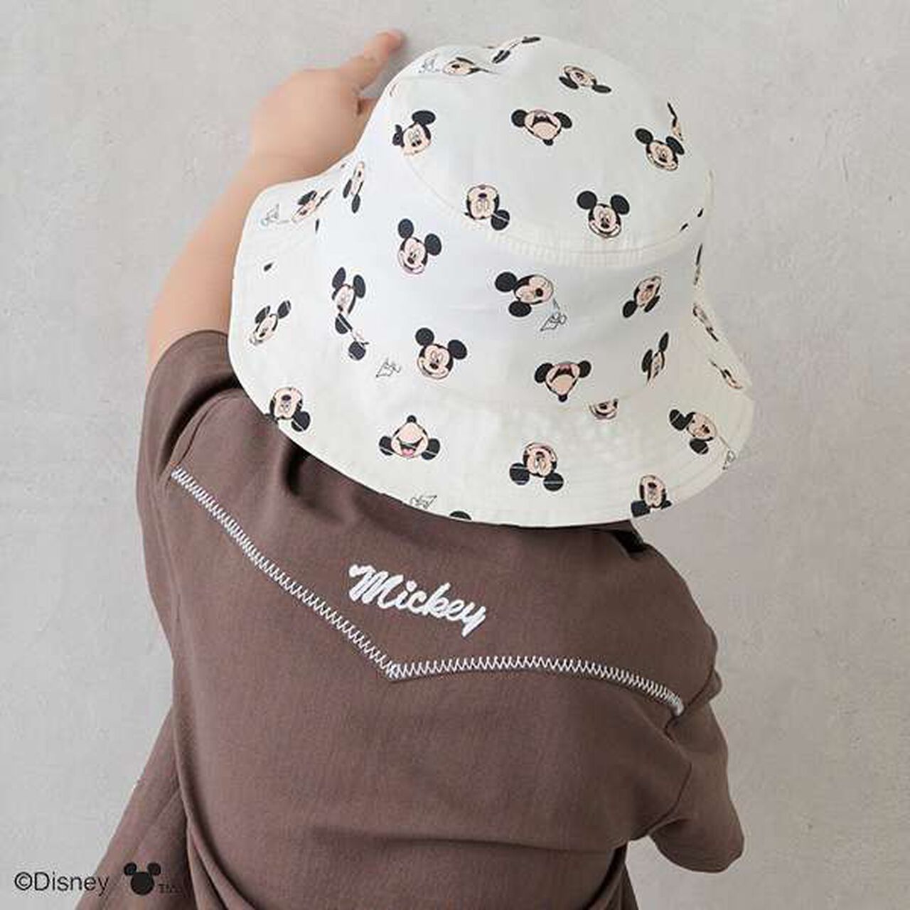[Disney] All-Over Pattern Bucket Hat,Light pink, large image number 2