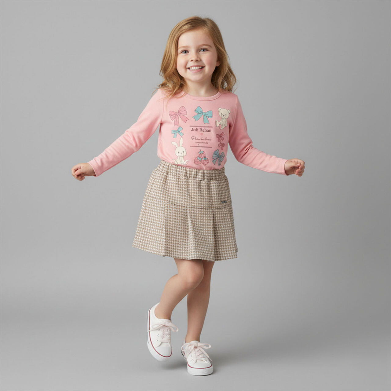 990T Long-Sleeve Plush Ribbon,Navy, large image number 9