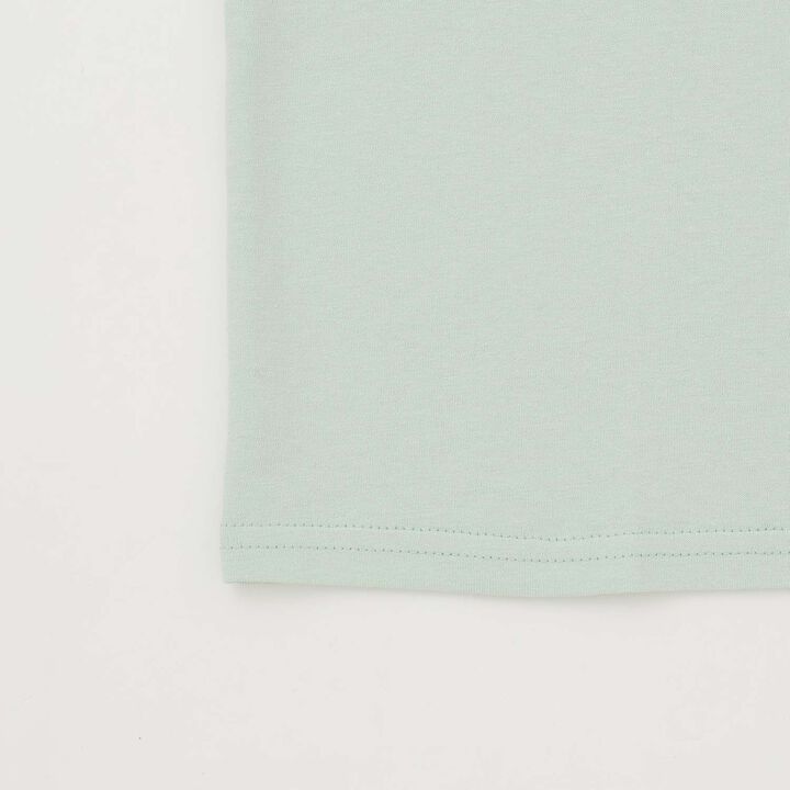 [Daily Price] 100% Cotton Patch-Style Short Sleeve T-Shirt,Ivory, medium image number 19