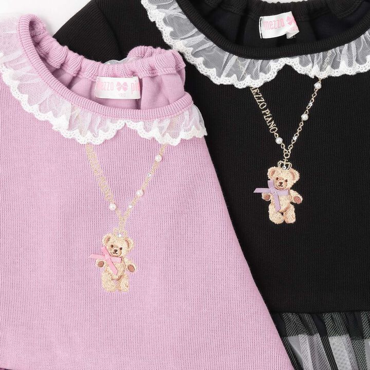 [Restock] Checkered Tulle Docking Dress,Pink, medium image number 5