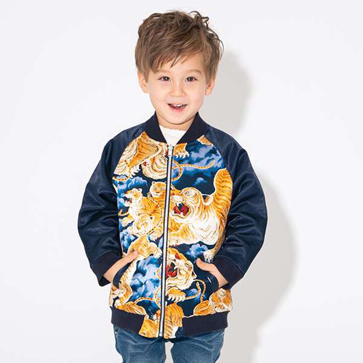 Hundred Tigers Sukajan [Made in Japan],Navy, medium image number 0