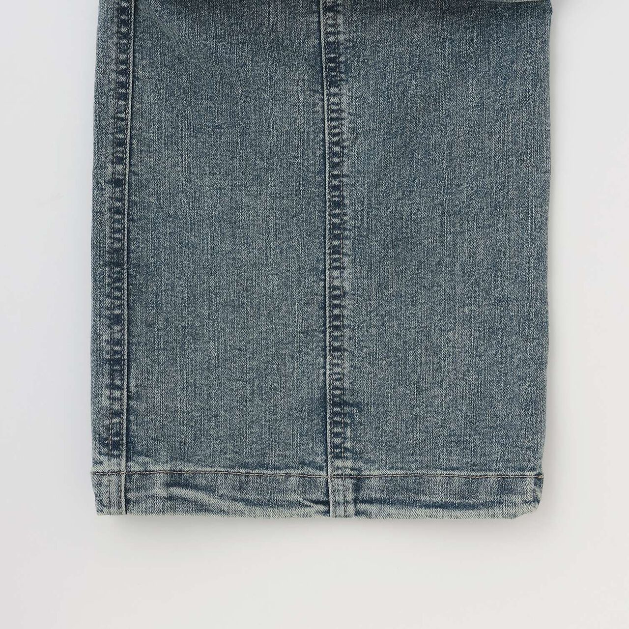 Quick-Dry Stretch Denim Cargo Pants,Gray, large image number 14