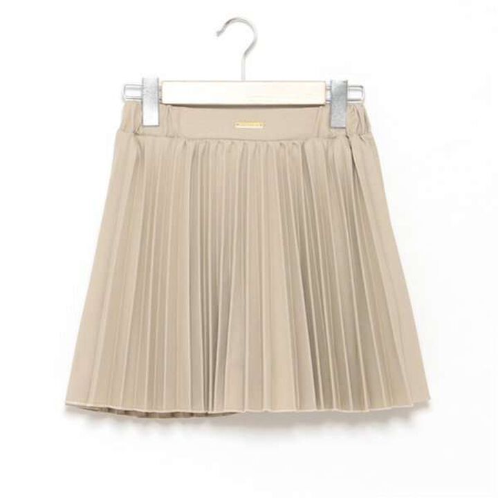 Narrow Pleated Skirt,Beige, medium image number 12