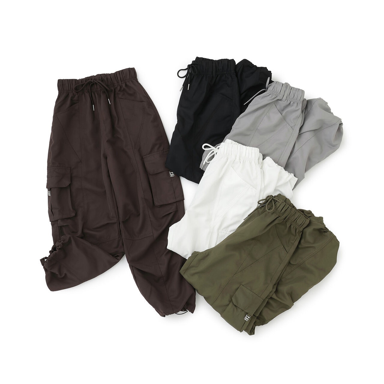 [LTXC / Quick-Dry Absorbent] Cargo Pants with Belt Loops,Off white, large image number 16
