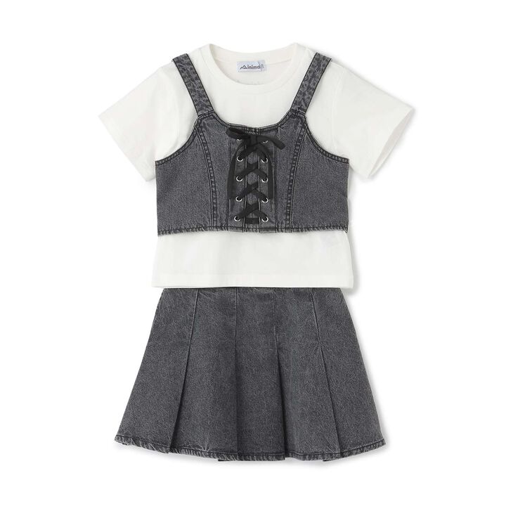 [Ready-to-Wear] Bustier Skirt Outfit Set with Inner Lining,Multi color, medium image number 6