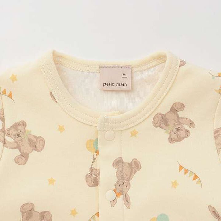 [Undergarment Included] Animal Print 2 WAY All-in-One,Cream, medium image number 5