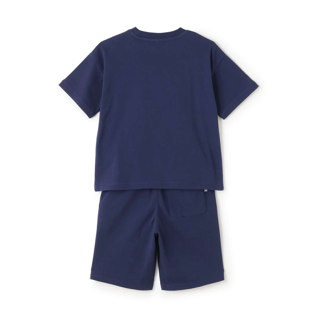 Smooth Loungewear Outfit Set,Navy, large image number 1