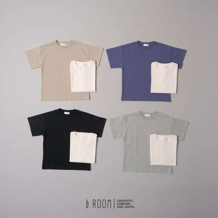 [Daily Standard Wear] 2-Pack Simple T-Shirt Set,Top gray, medium image number 10