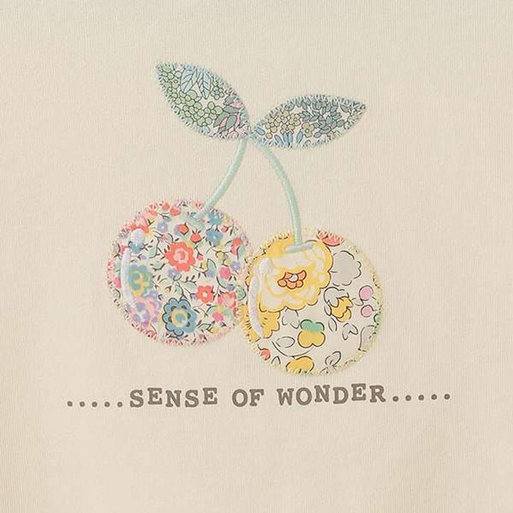 Liberty Cherry Appliqu&eacute; T-Shirt,Pearl white, medium image number 5