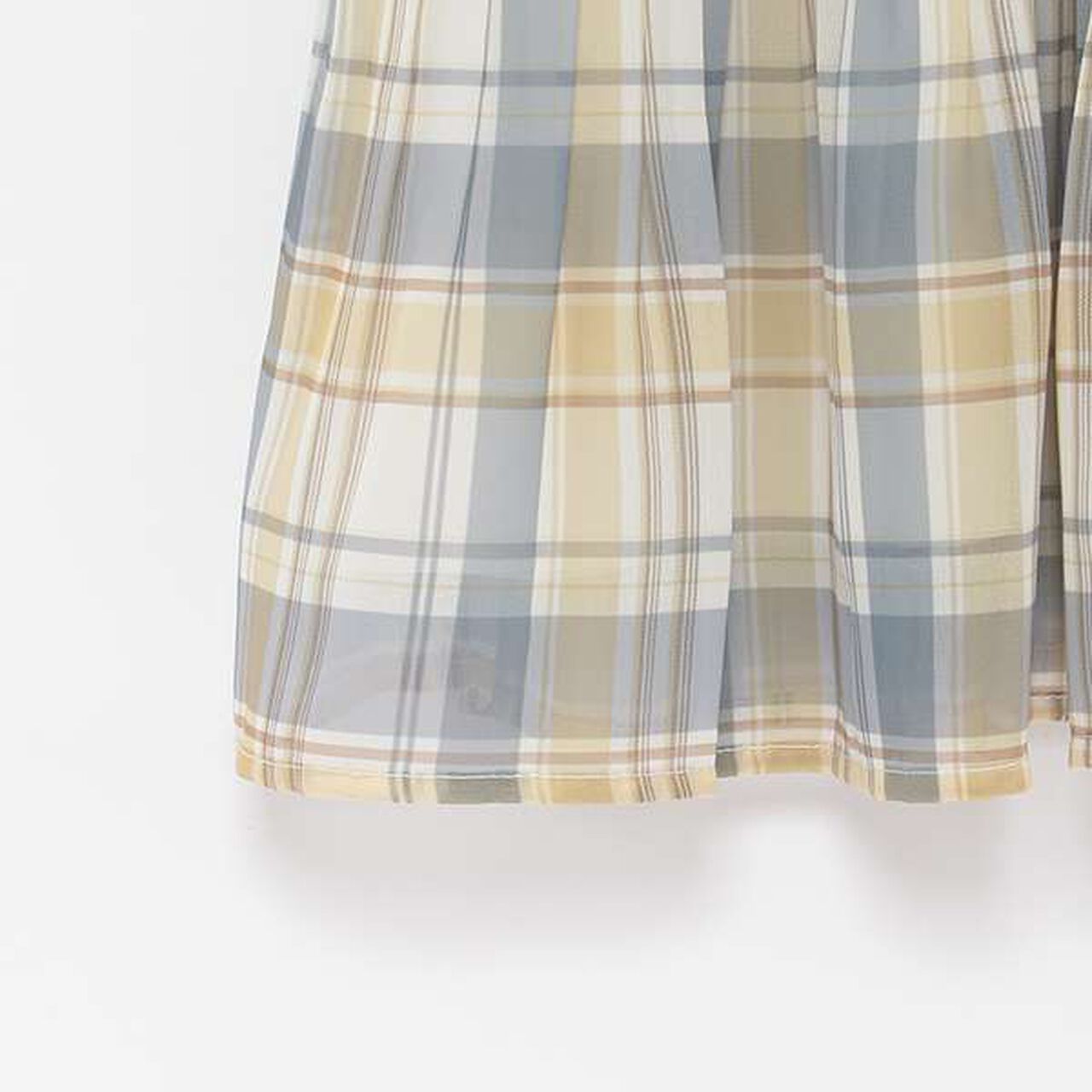 Collared Pleated One-Piece Dress,Black, large image number 14