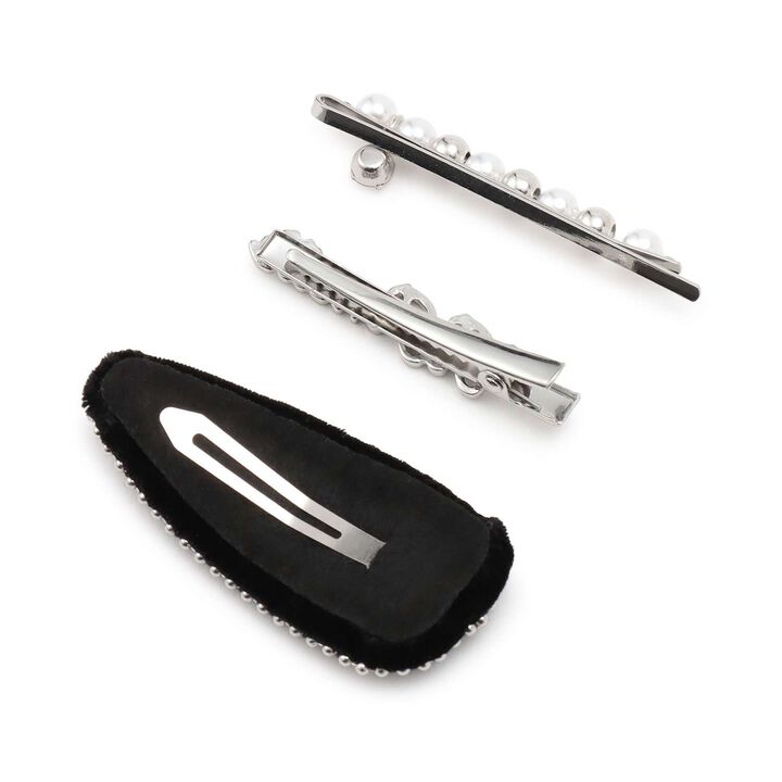 Assorted Hairpin Set,Black, medium image number 1