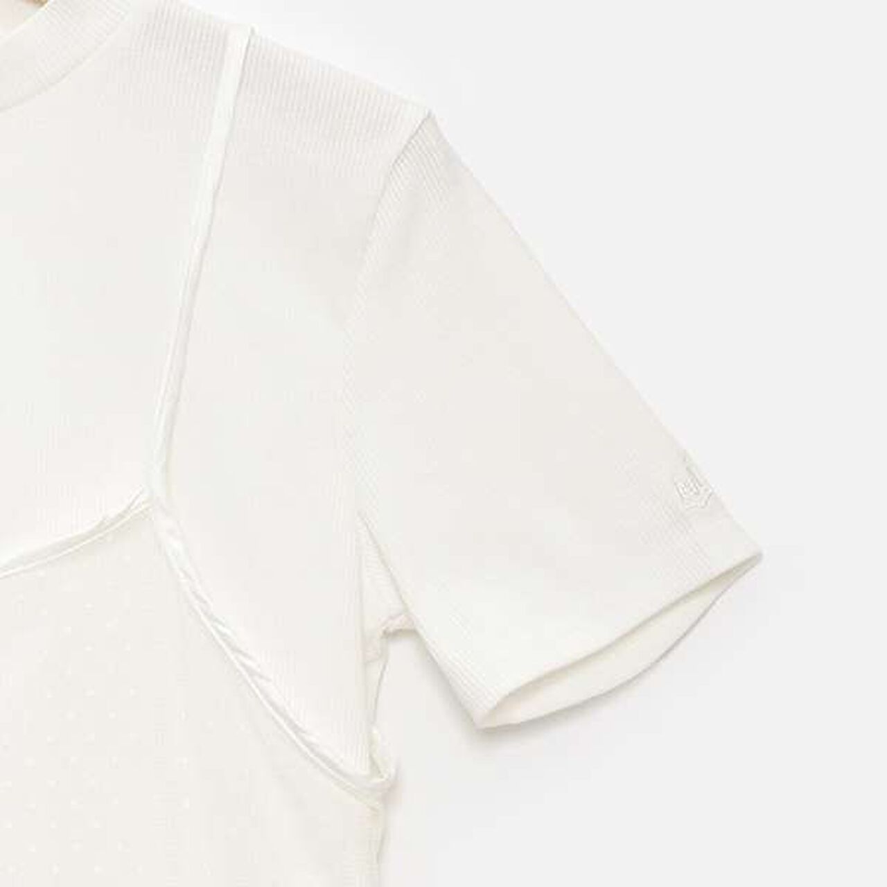 [AMI] Dot Tulle One-Piece Dress Inner Wear Set,Black, large image number 14