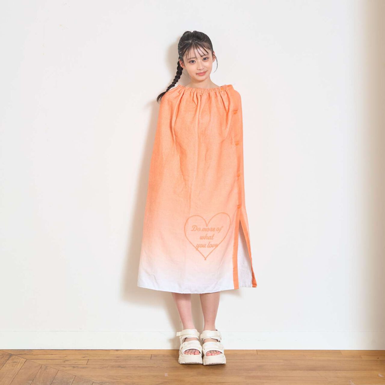 [LTXC] [SWIM] 100cm Gradient Wrap Towel,Mint, large image number 3
