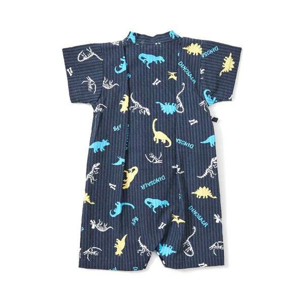 KP Boy Dinosaur Print Jinbei All (Free),Navy, large image number 1
