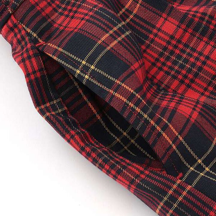 Midi-Length Pleated Skirt with Buckle Belt,Gray, medium image number 12