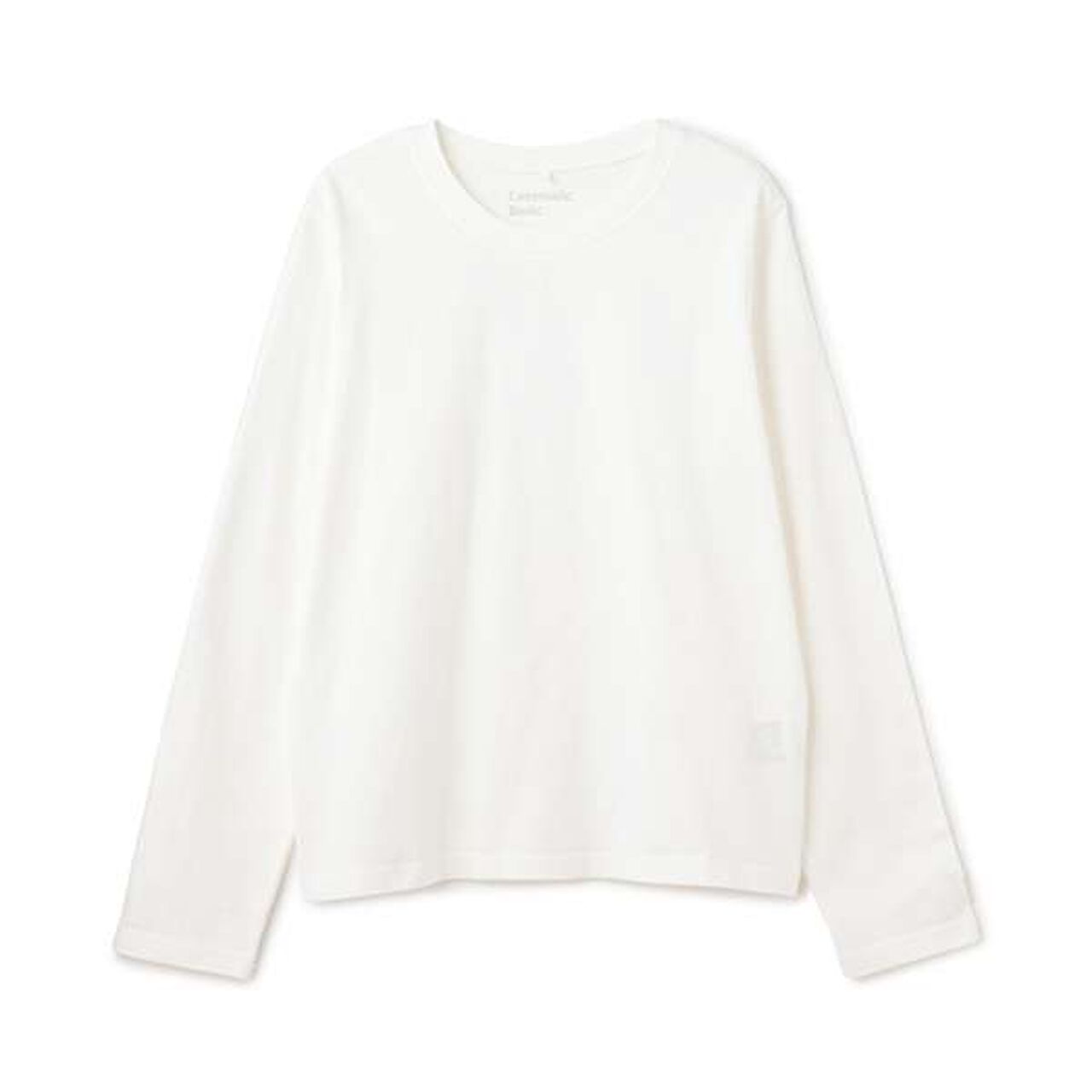 [BS] 100% Cotton Long-Sleeve T-Shirt,Black, large image number 8