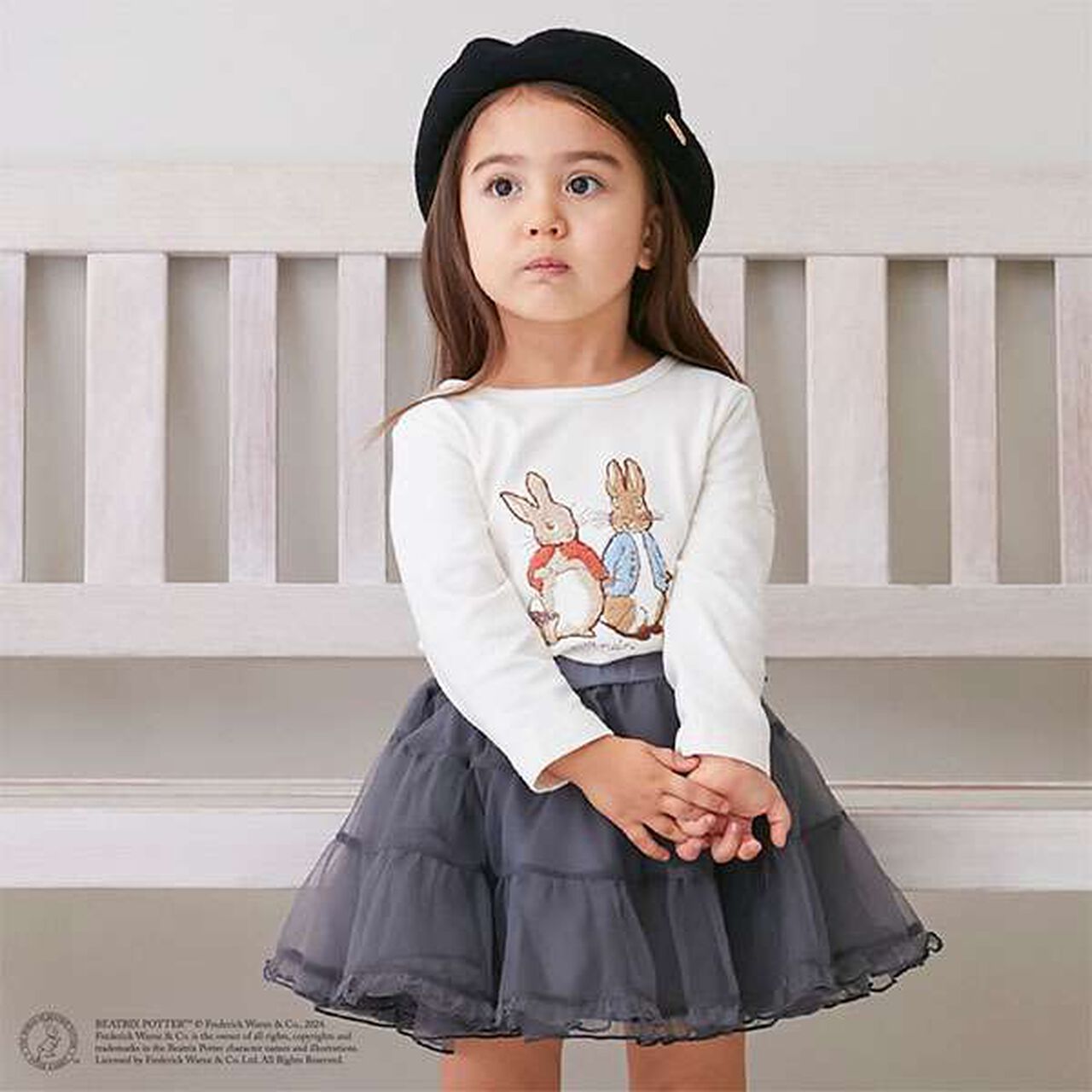 Sanrio Tulle Puff Long Sleeve T-Shirt,Light pink, large image number 20