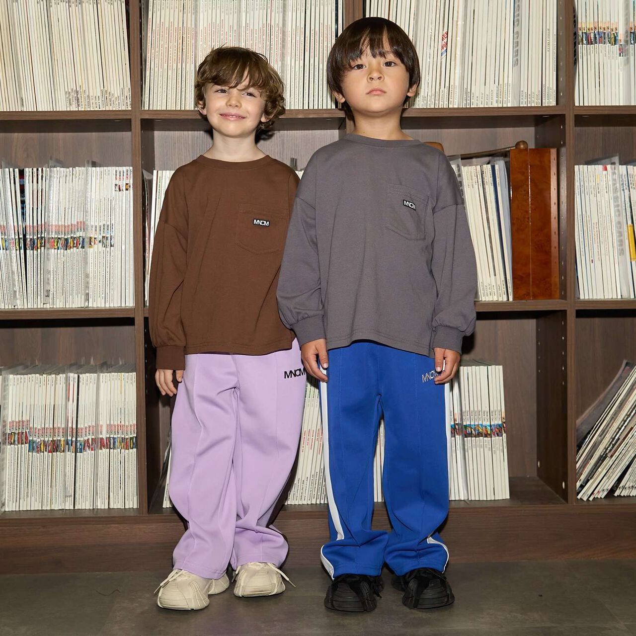 [MNCM] Coordinatable Setup Track Pants,Green, large image number 39