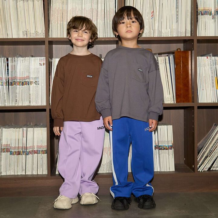 [MNCM] Coordinatable Setup Track Pants,Green, medium image number 39