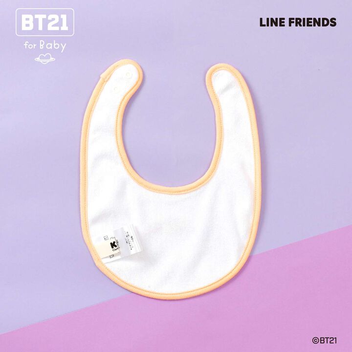 [BT21] Print & Embroidery Bib,Off white, medium image number 4