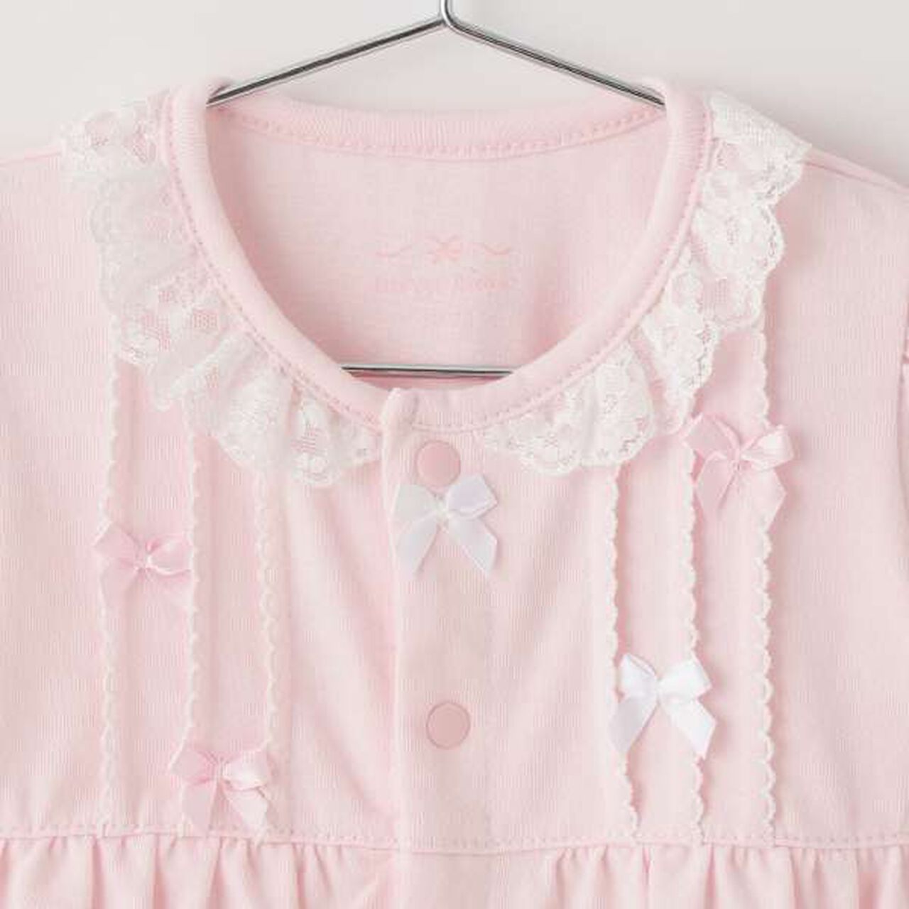 Tack Ribbon Short-Sleeve 2 Way All-in-One,Off white, large image number 4