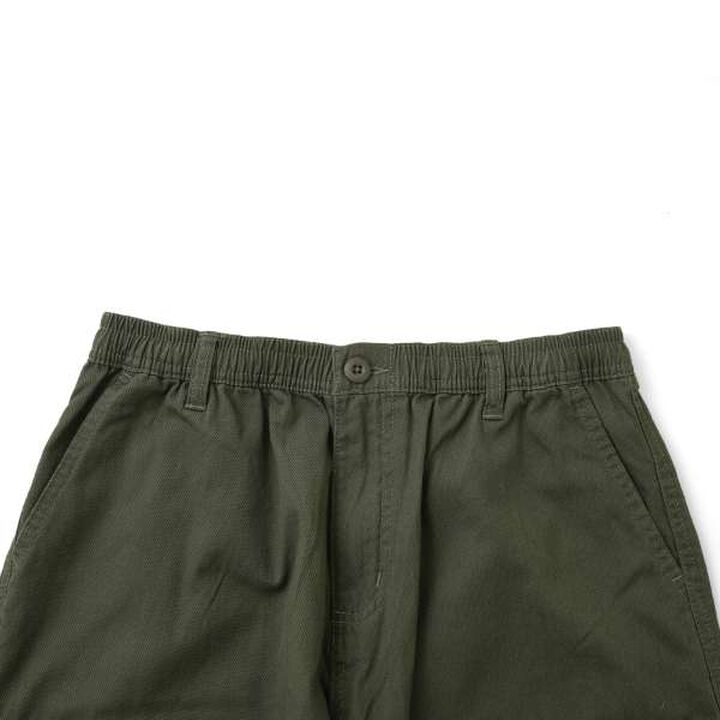 Cotton Twill Wide Cargo Pants,Khaki, medium image number 17