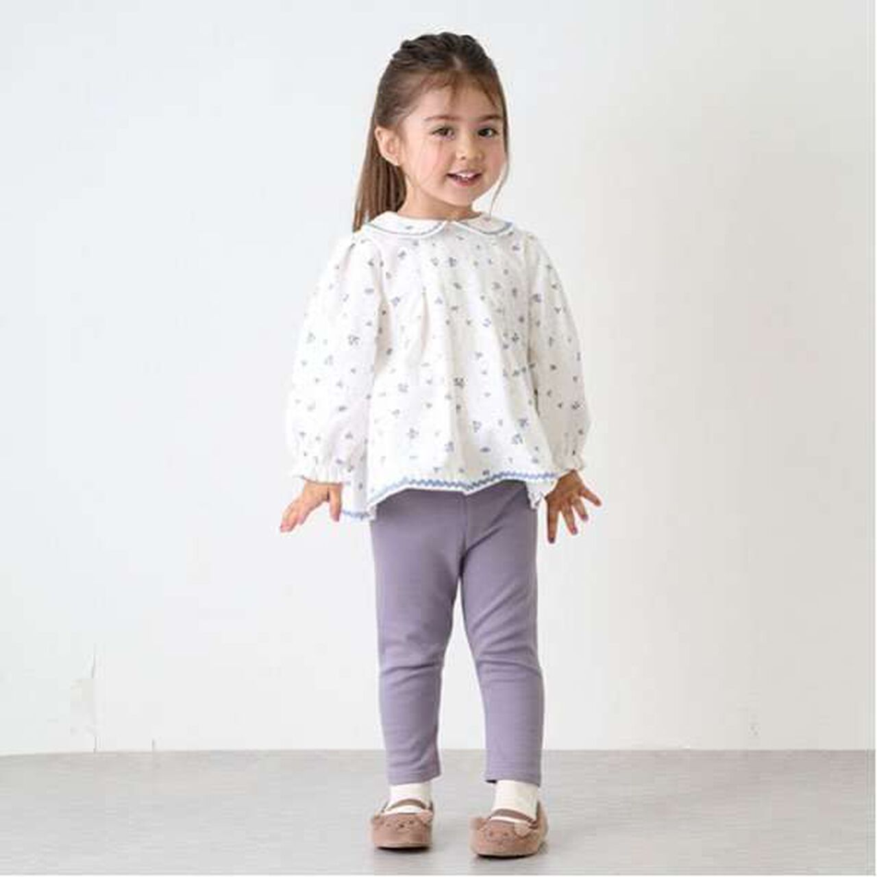 [Link] Charcoal Blouse,Ivory, large image number 9