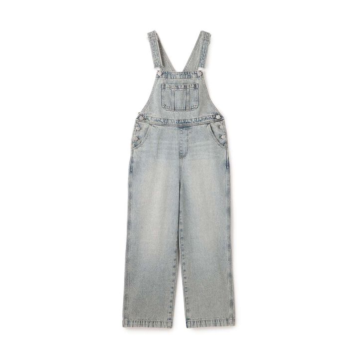 Basic Denim Overalls,Sax blue, medium image number 9