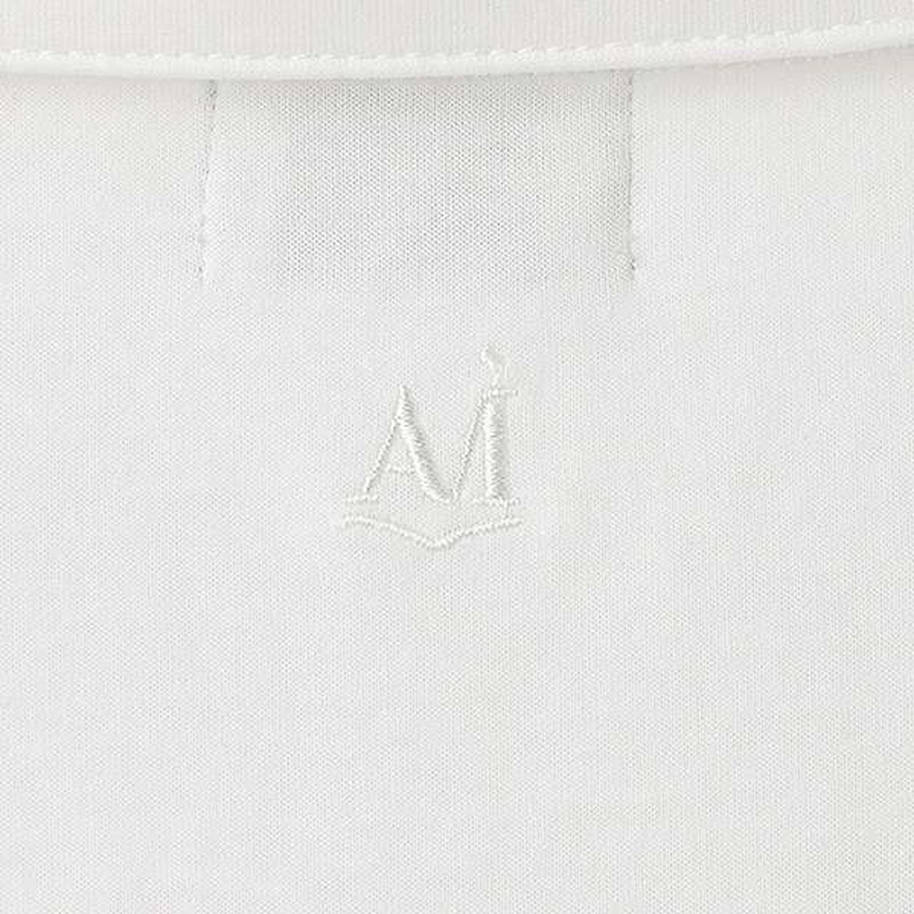 [AMI] Color Block Half-Zip Outfit Set,Top gray, large image number 7