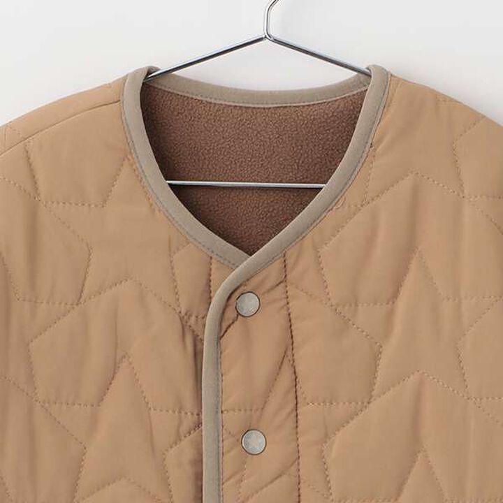 Star Quilt Blouson,Navy, medium image number 7