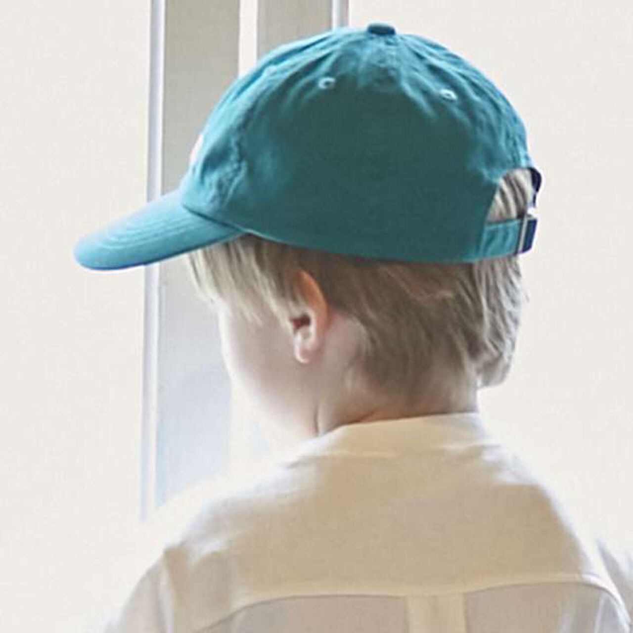 [Link] Logo Embroidery Cap (Kids),Ivory, large image number 11