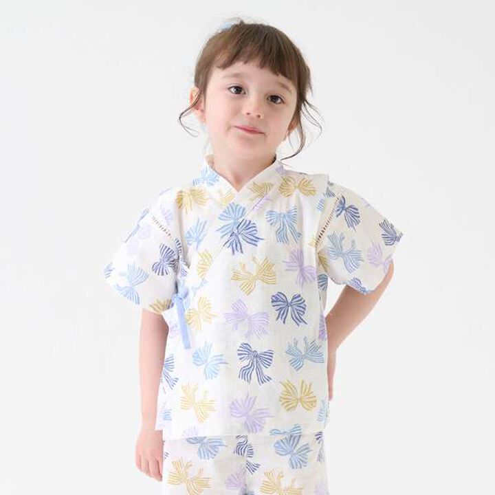 [Link] Girls Assorted Jinbei,Ivory, medium image number 0
