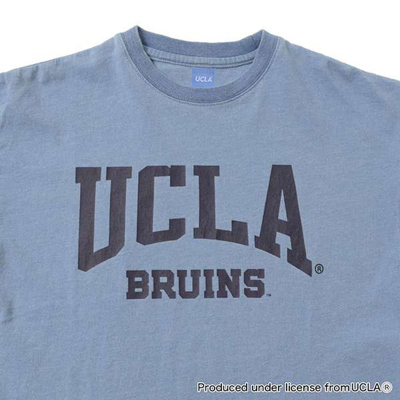 [UCLA] Cotton Front UCLA Logo Short Sleeve T-Shirt,Light blue, large image number 6
