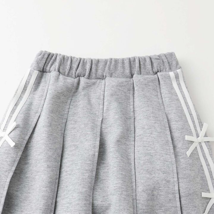 [Restock] Ribbon Line Skirt with Shorts,Gray, medium image number 2