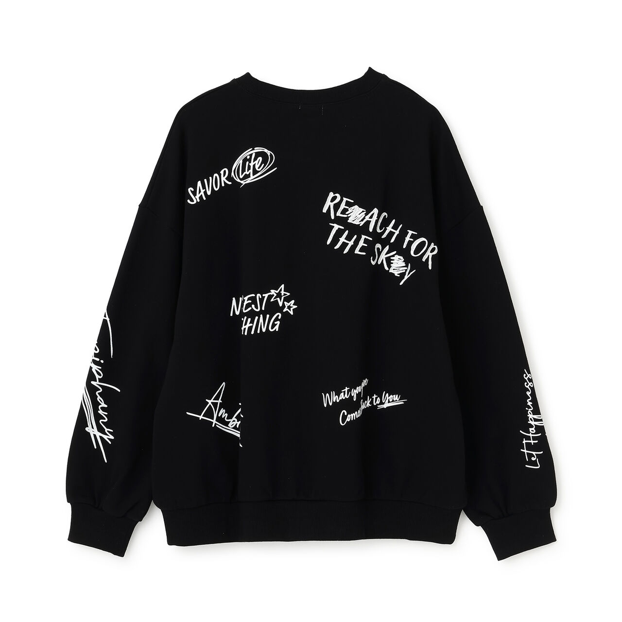 [LTXC/Cotton 100%] Graphic Pullover,Off white, large image number 11