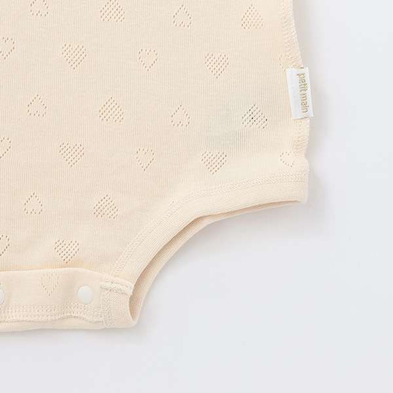 [Weak Acidity] Short-Sleeve Bodysuit,Pink, large image number 8