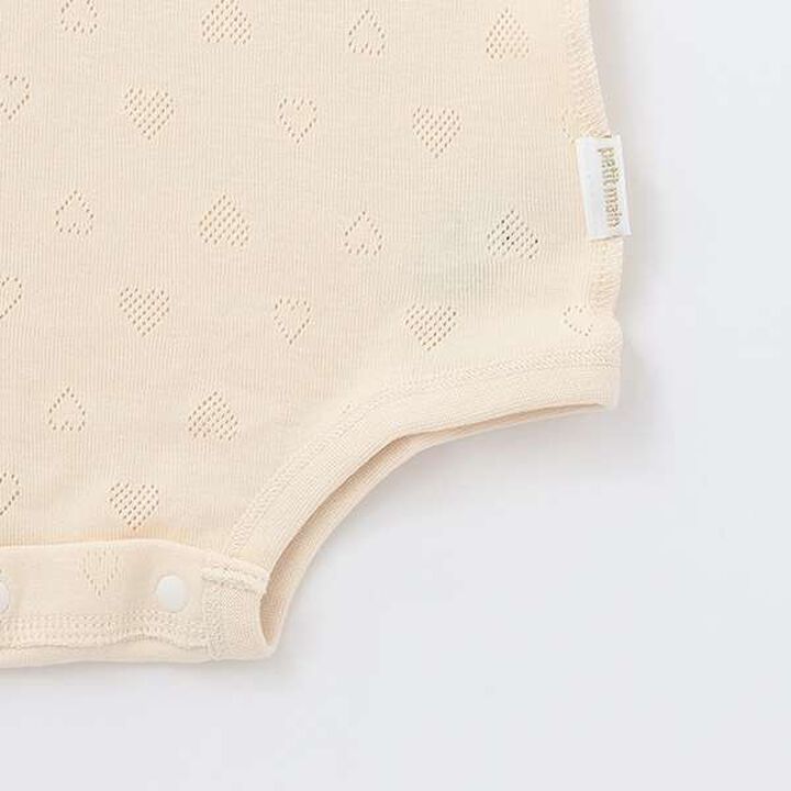 [Weak Acidity] Short-Sleeve Bodysuit,Pink, medium image number 8