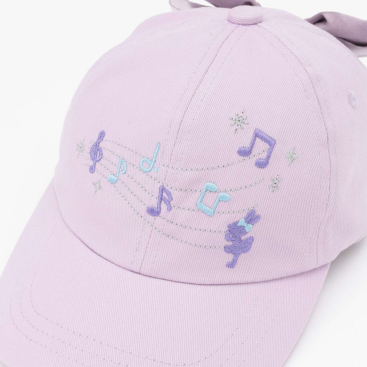 Mimi Satin Ribbon Cap,Lavender, large image number 2